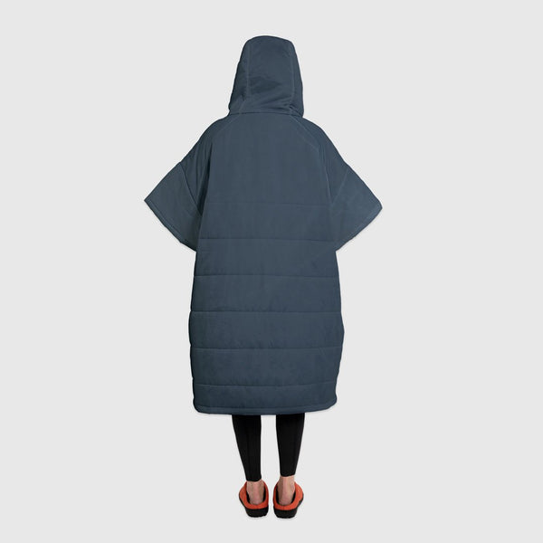 Voited Outdoor Poncho - Marsh Grey