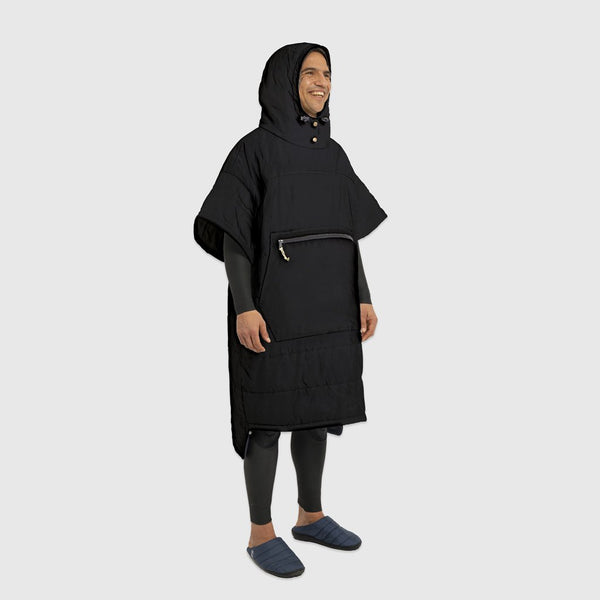 Voited Outdoor Poncho - Black