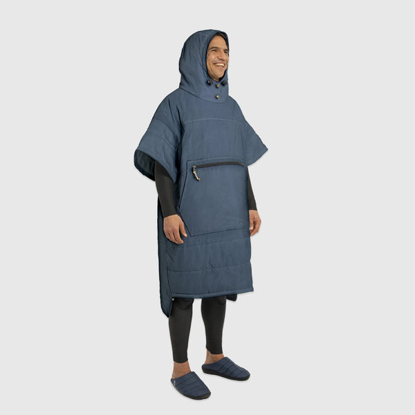 Voited Outdoor Poncho - Marsh Grey