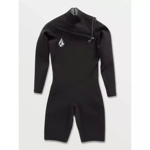 Volcom 'Modulator' Long Sleeve Chest Zip Spring Wetsuit 2/2mm