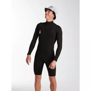 Volcom 'Modulator' Long Sleeve Chest Zip Spring Wetsuit 2/2mm