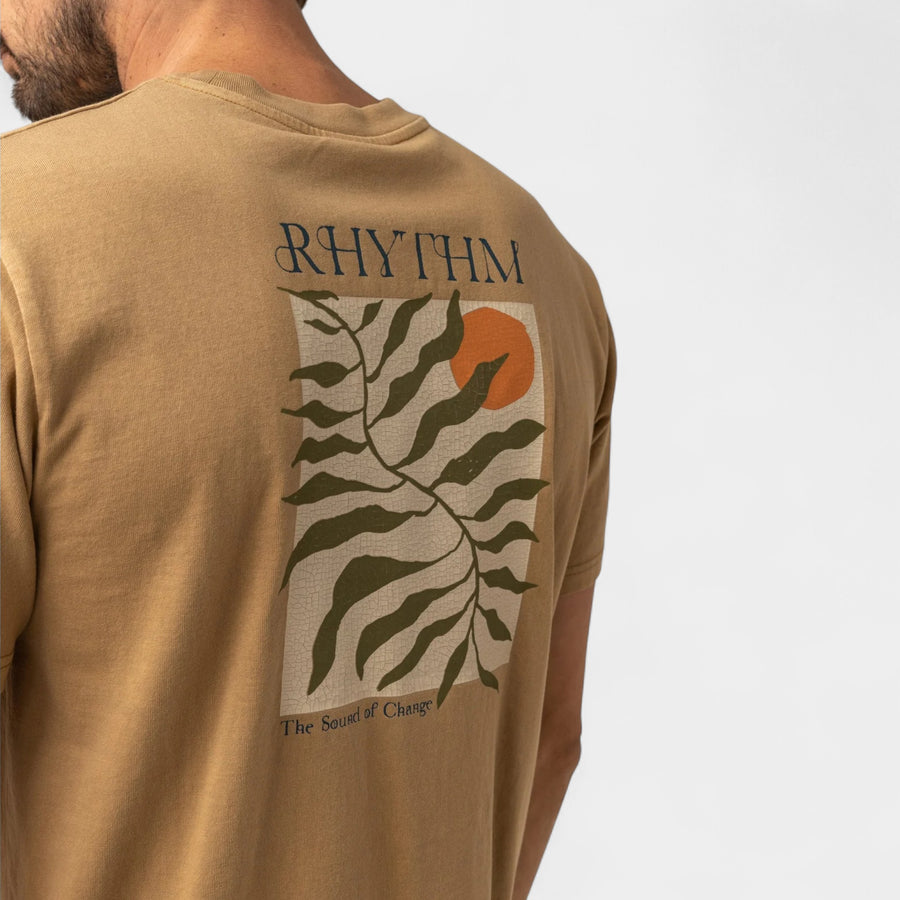 Rhythm Fern Short Sleeve T-Shirt - Incense