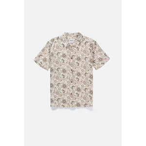 Rhythm Raya Paisley Short Sleeved Shirt - Natural