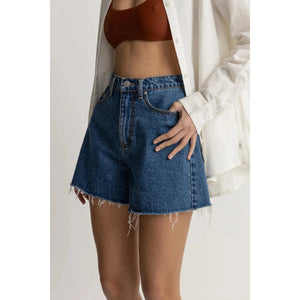 Rhythm Staple Denim Short - Dark Blue