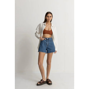 Rhythm Staple Denim Short - Dark Blue