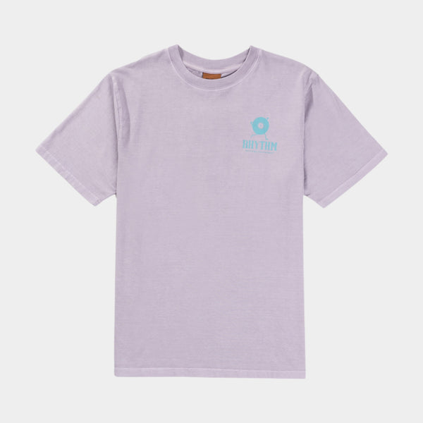 Rhythm Record Vintage Short Sleeve  T-Shirt - Plumb