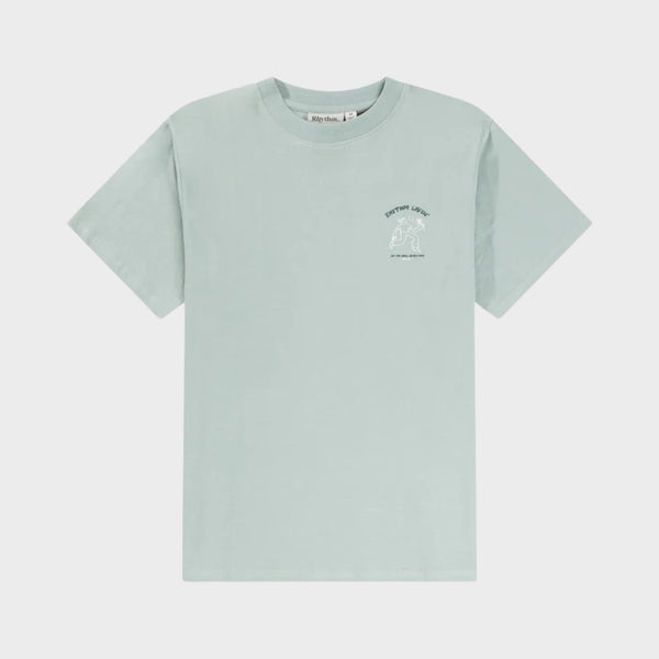 Rhythm Men's Freedom Short Sleeve T-shirt - Sea Foam