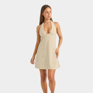 Rhythm Women's Valley Halter Mini Dress - Ivy