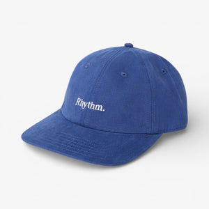 Rhythm Essential Brushed Twill Cap - Blue