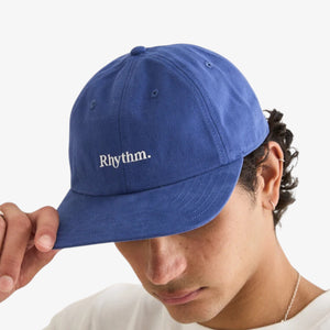 Rhythm Essential Brushed Twill Cap - Blue