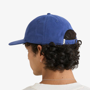 Rhythm Essential Brushed Twill Cap - Blue