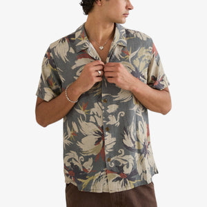 Rhythm Tropical Camo Short Sleeve Shirt - Camo