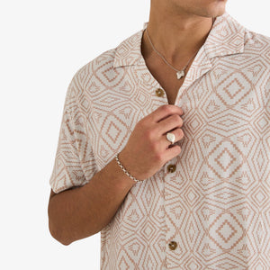 Rhythm Mosaic Short Sleeve Shirt - Tabaco