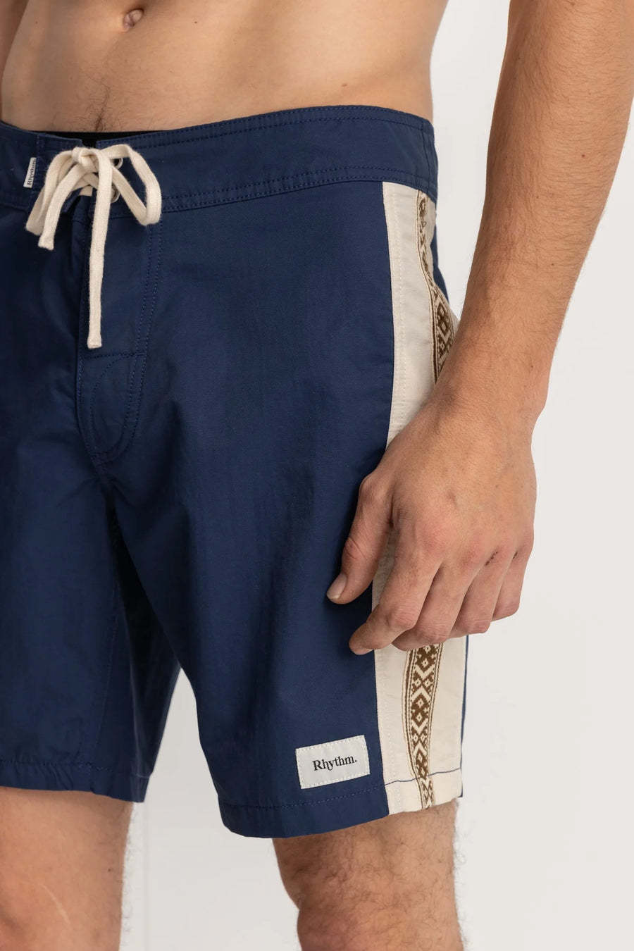 Rhythm Heritage Stripe Trunk - Navy