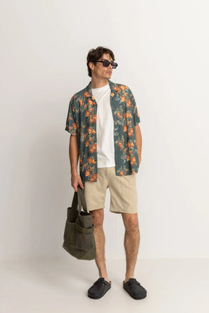 Rhythm Tropical Paisley Cuban Shortsleeved Shirt