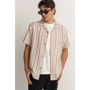 Rhythm Vacation Stripe Shortsleeved Shirt