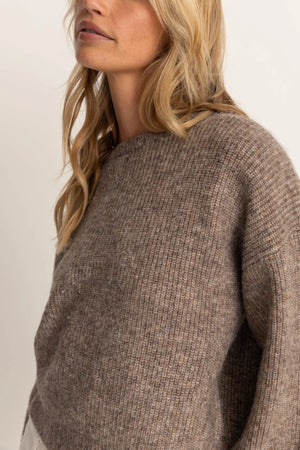 Rhythm Women's Quinn Knit Jumper - Oat