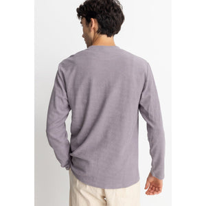 Rhythm Men's Vintage Terry Long Sleeve T-Shirt - Taro