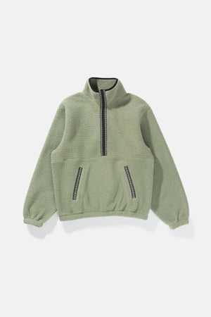 Rhythm Men's Sherpa Pullover - Sage