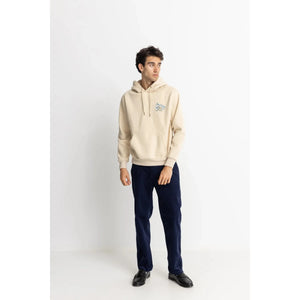 Rhythm Men's Natural Harmony Fleece Hoodie - Sand