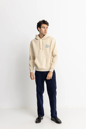 Rhythm Men's Natural Harmony Fleece Hoodie - Sand