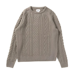 Rhythm MOHAIR FISHERMAN's KNIT Jumper - Sand