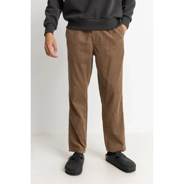 Rhythm Men's Cord Jam Pant - Oak