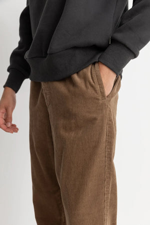 Rhythm Men's Cord Jam Pant - Oak