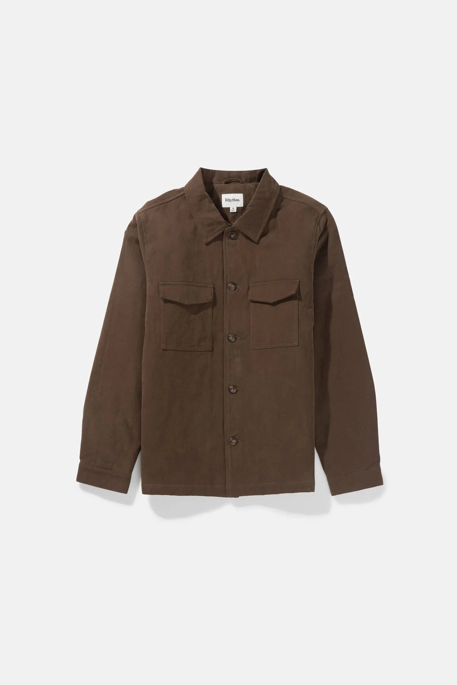 Rhythm Men's Insulated Overshirt - Chocolate