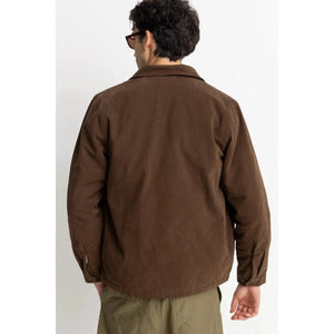 Rhythm Men's Insulated Overshirt - Chocolate