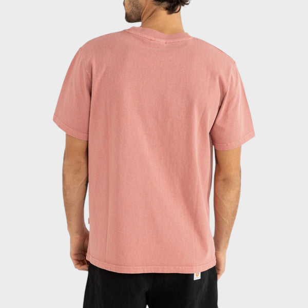 Rhythm Men's Sound Specialist Vintage Short Sleeve T-Shirt - Dusty Rose
