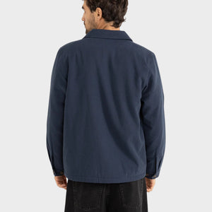 Rhythm Men's Sherpa Lined Work Fleece - Navy