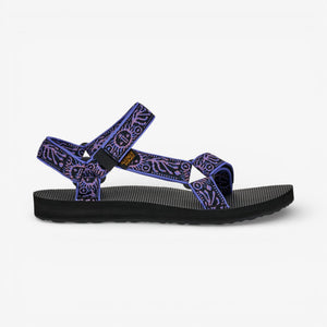 Teva Women's Original Universal Sandal - Windy Summer Dazzling Blue