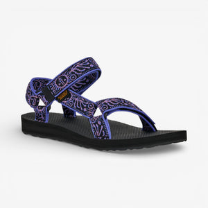 Teva Women's Original Universal Sandal - Windy Summer Dazzling Blue