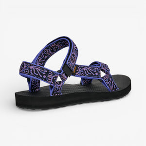 Teva Women's Original Universal Sandal - Windy Summer Dazzling Blue