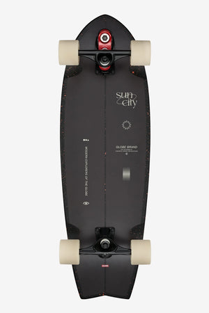 GLOBE Sun City 2 Surf / Skate Board - Astro Red - 30"
