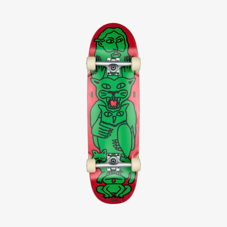 Globe Punter Animal Collector Cruiser 9.125 Complete Skateboard