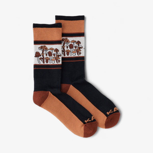 Kavu Moonwalk Socks - Shroom Loom