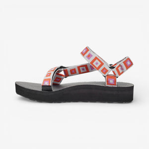 Women's Teva Midform Universal Sandals - Retro Squares Explore