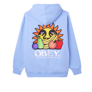OBEY The Future Is The Fruits Of Our Labor Hooded Sweatshirt - Hydrangea