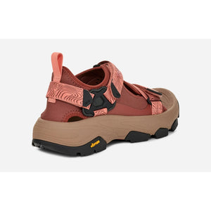 Teva Women's Grandview Max Sandal - Mahogany/ Blooming Dahlia