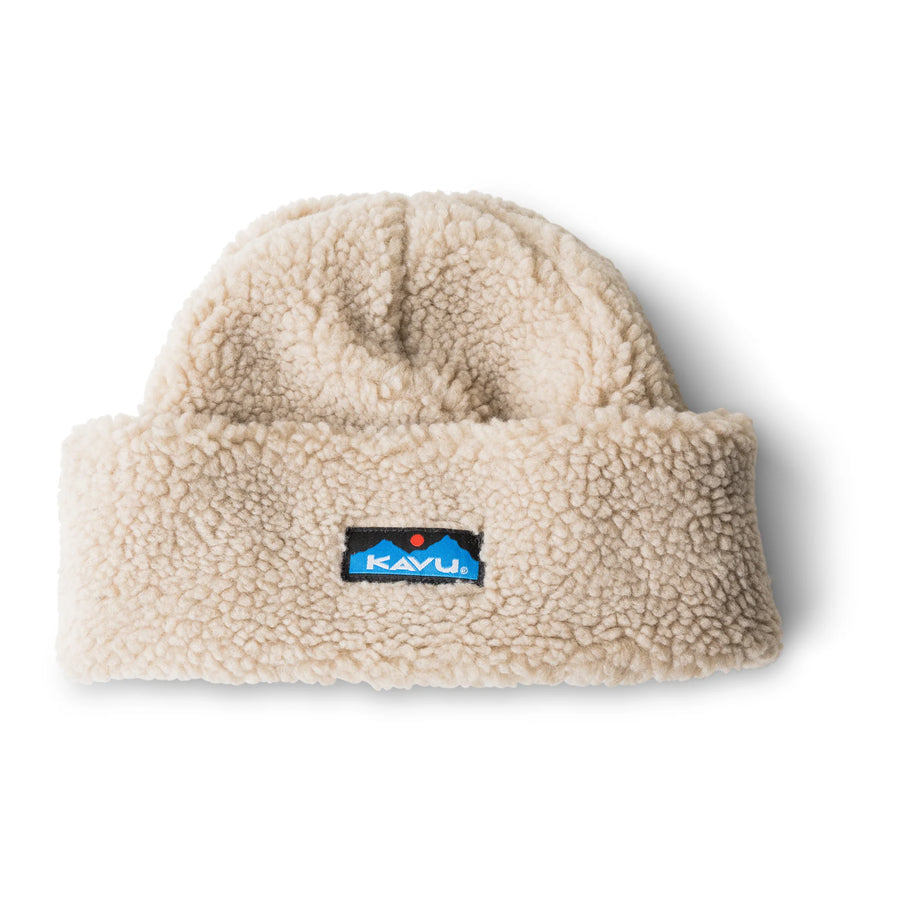 Kavu 'Fur Ball Beanie' Hat - Chalk