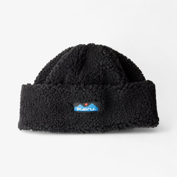 Kavu Fur Ball Beanie - Moonless Night