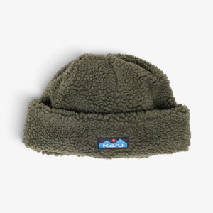 Kavu Fur Ball Beanie - Moss