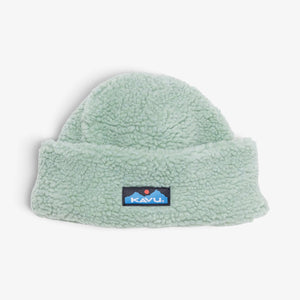 Kavu Fur Ball Beanie - Soft Sage