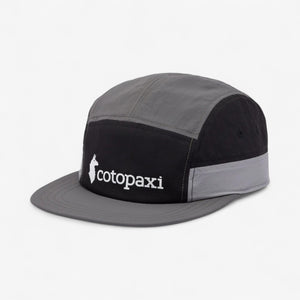 Cotopaxi Tech 5-Panel Hat - Black/Cinder