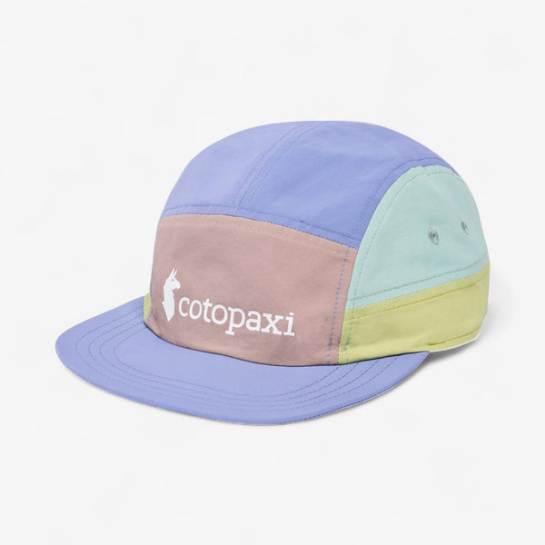 Cotopaxi Tech 5-Panel Hat - Reishi and Blue Smoke
