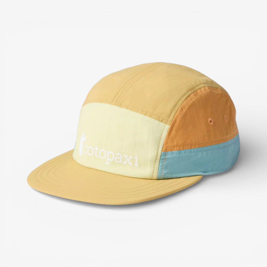 Cotopaxi Tech 5-Panel Hat - Honey Dew and Husk