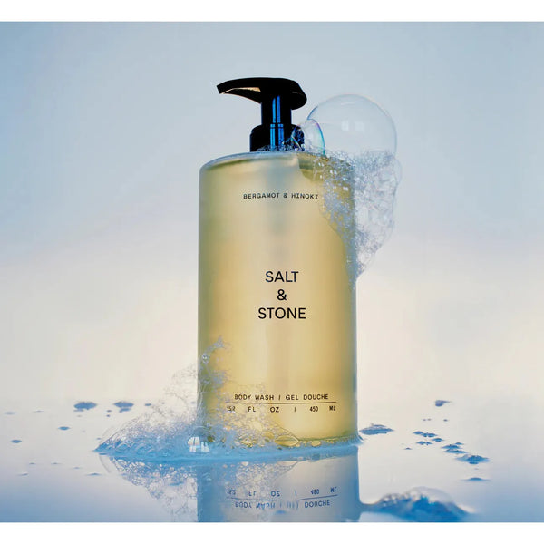 Salt & Stone Body Wash - Bergamot & Hinoki