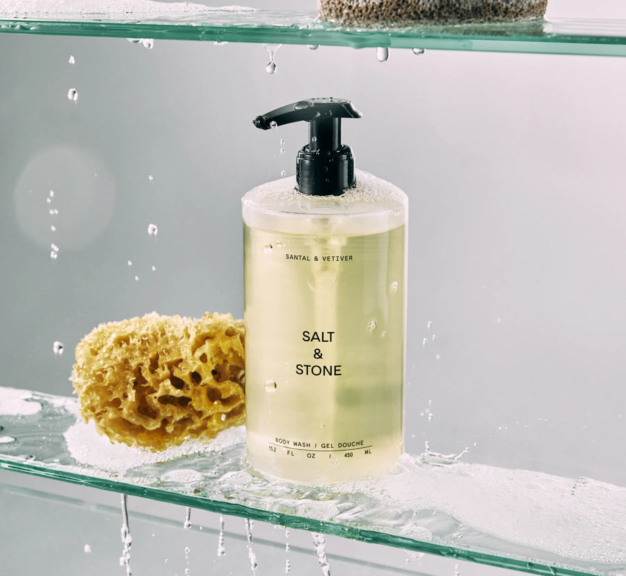 Salt & Stone Body Wash - Sandal & Vetiver